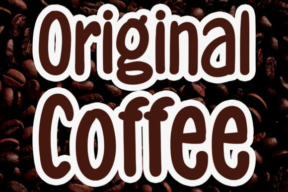 Original Coffee Font