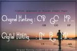 Original Hunting Font