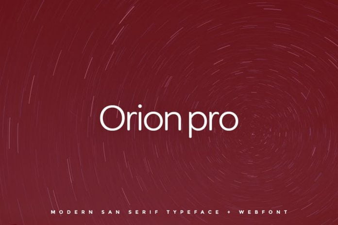 Orion Pro Font