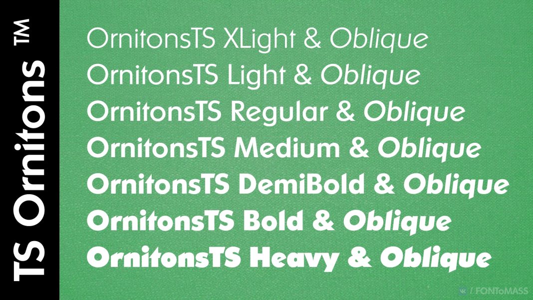 Ornitons Font