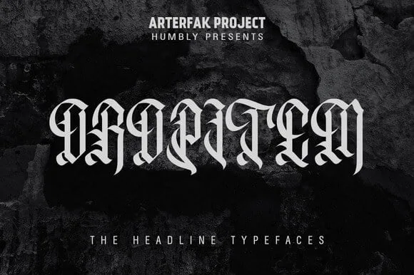 Oropitem Font