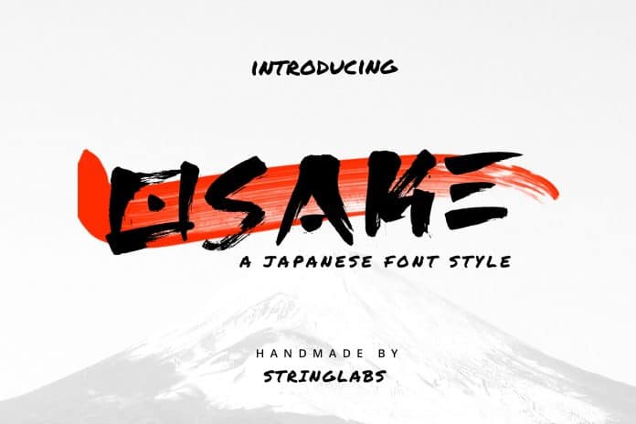 Osake - Japanese Font