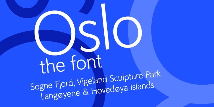 Oslo Font Family