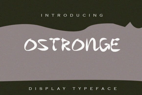 Ostronge Font