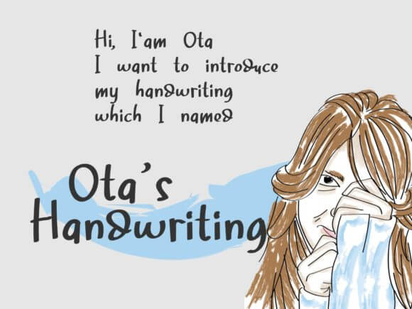Ota's Handwriting Font