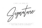 Otentic Signature Font