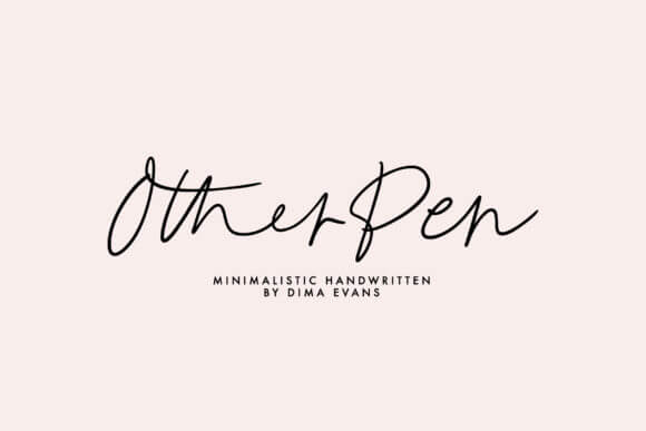 Other Pen Font