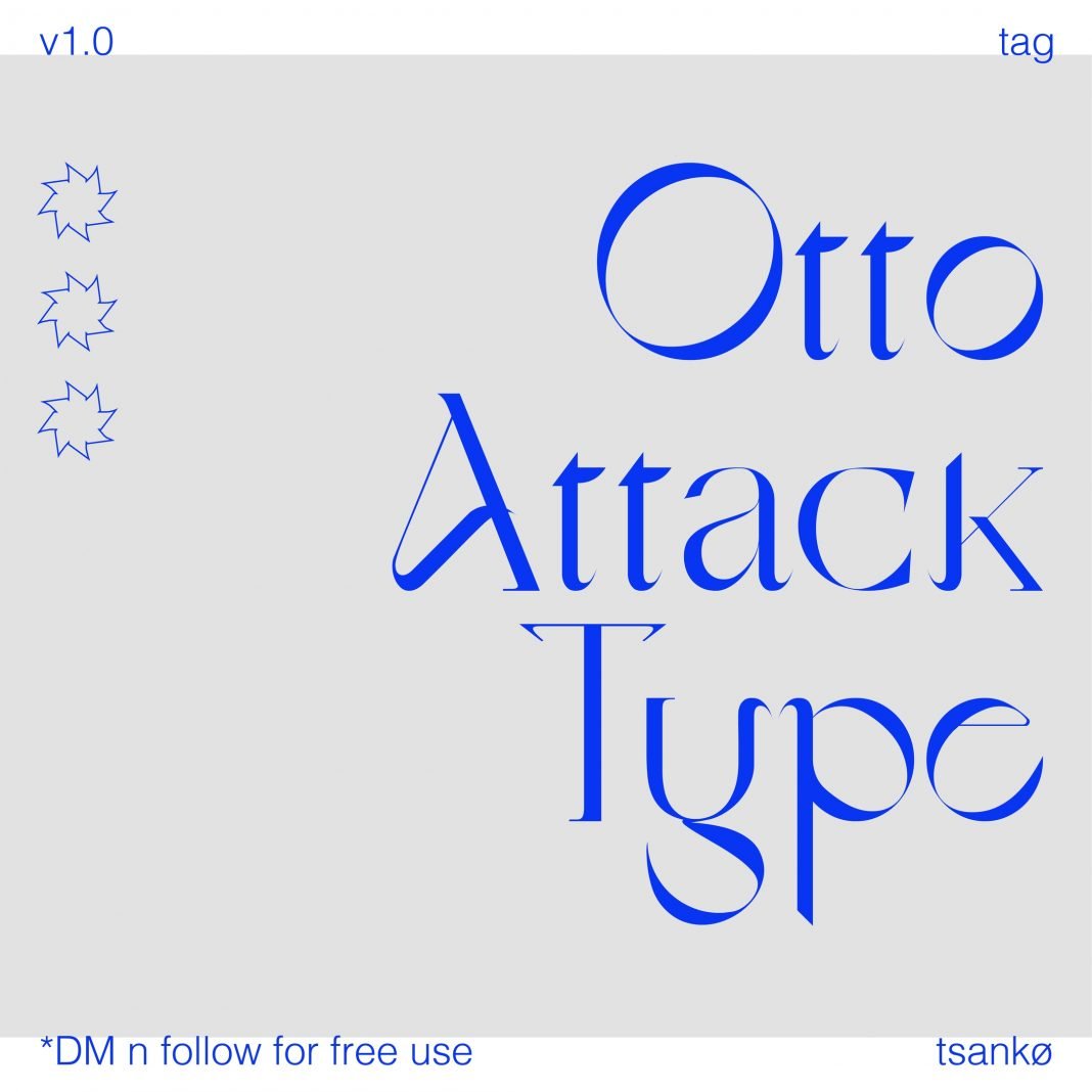 Otto Attack Type Font