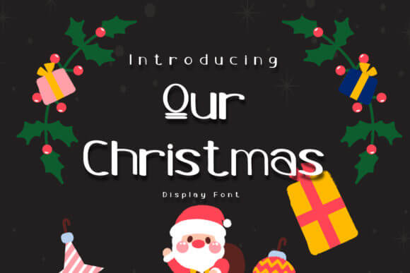 Our Christmas Font