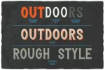 Outdoors Layered Font