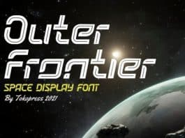 Outer Frontier Font