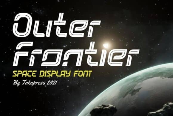Outer Frontier Font