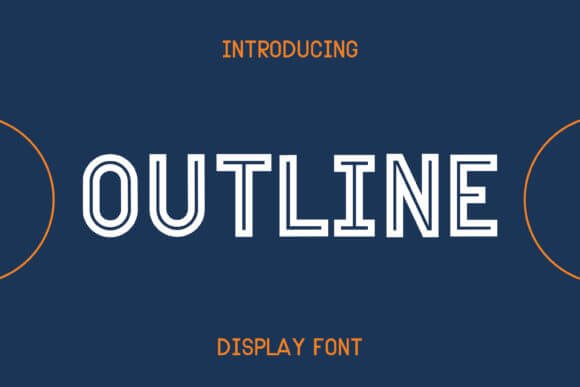 Outline Font