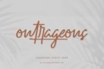 Outrageous Font