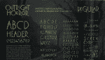 Outright Horror Hand-drawn Halloween Font