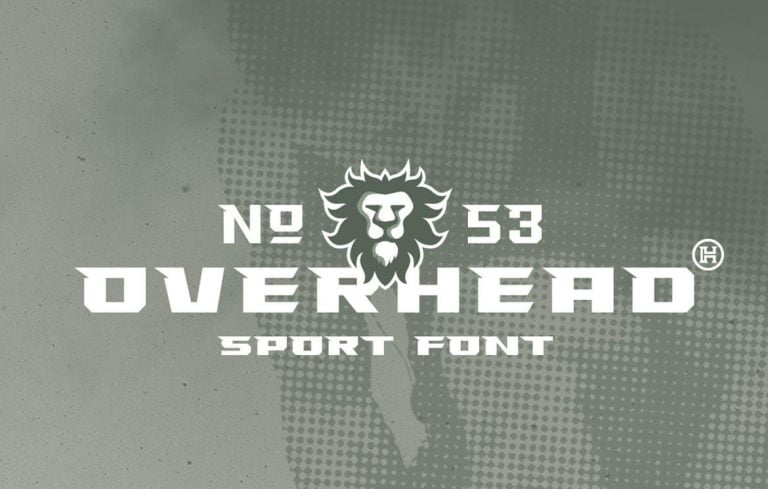 Overhead Typeface Font Free Download