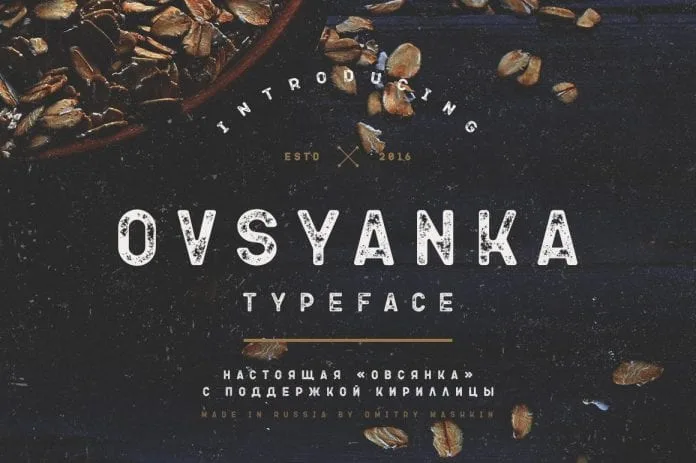 Ovsyanka Font
