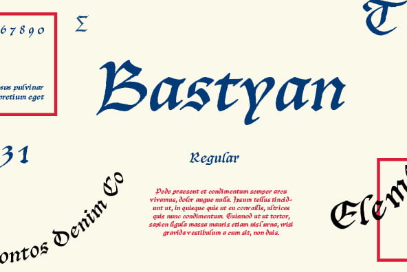 P22 Bastyan Pro Font