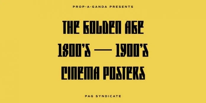 PAGSyndicate Font
