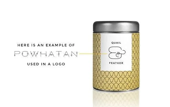 POWHATAN FONT