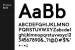PREFACE Sans Serif Typeface Font