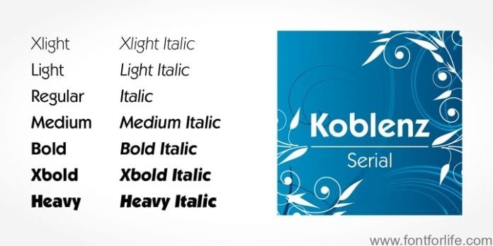 Koblenz Font