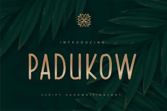 Padukow Font