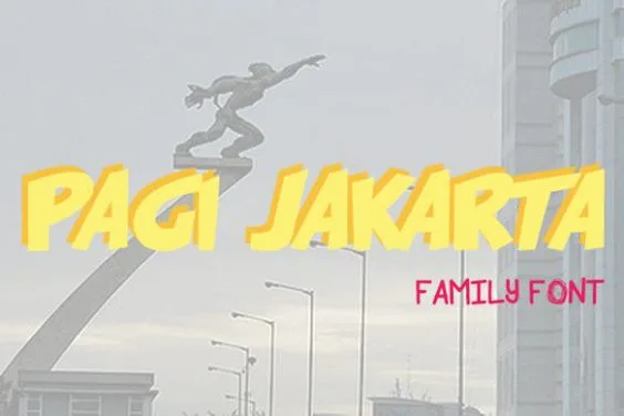 Pagi Jakarta Font