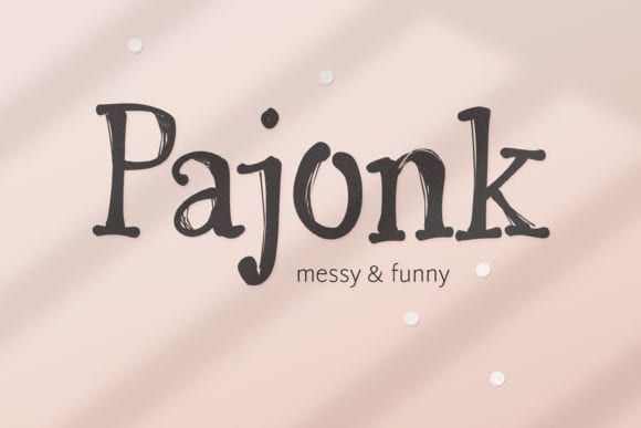 Pajonk Font