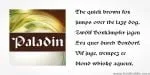 Paladin Font