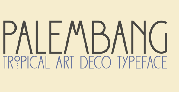 Palembang Font Family