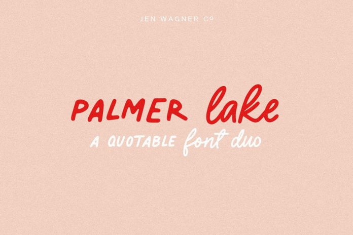 Palmer Lake - A Quotable Font Duo