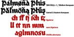 Palmona Plus font
