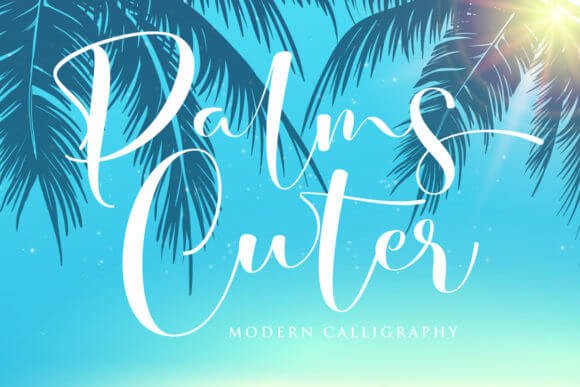 Palms Cuter Font