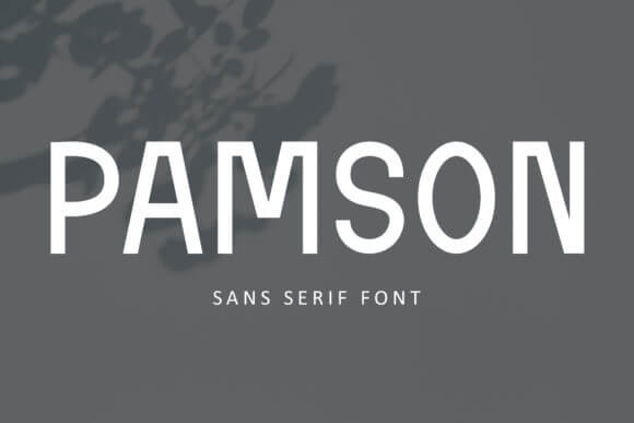 Pamson Font