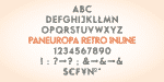 Paneuropa Retro Font Family