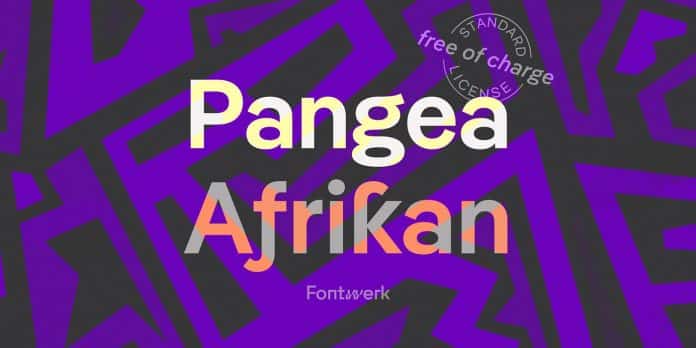 Pangea Afrikan Font