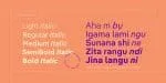 Pangea Afrikan Font