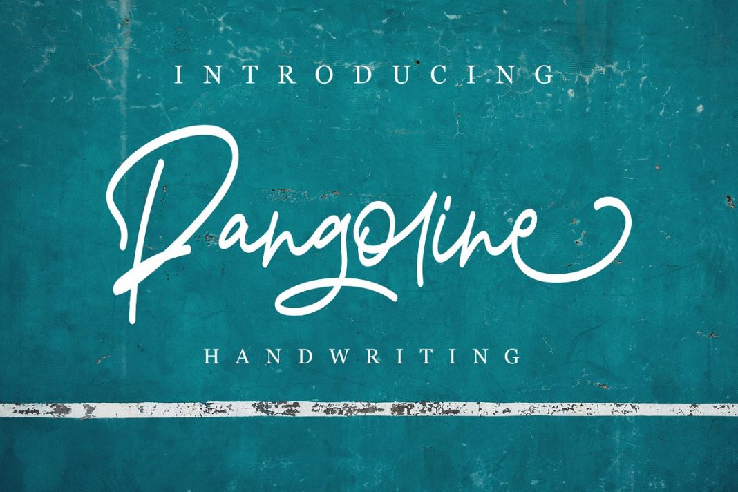 Pangoline Handwriting Script