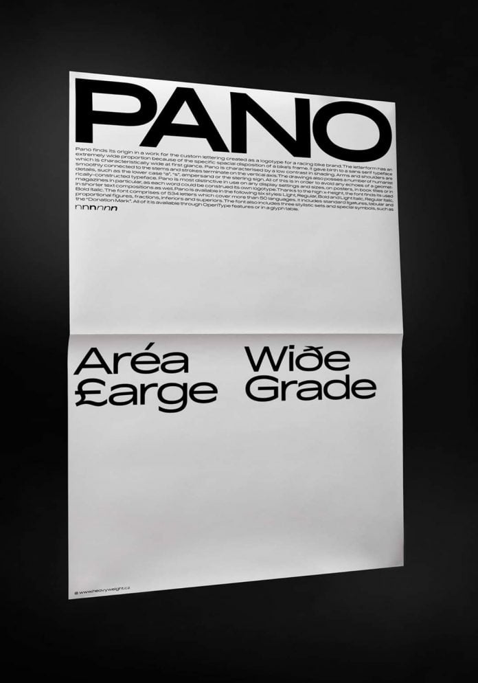 Pano Font
