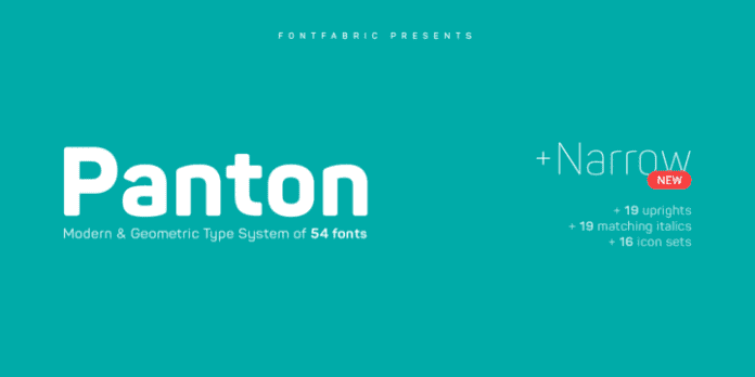 Panton Font Family (Updated)