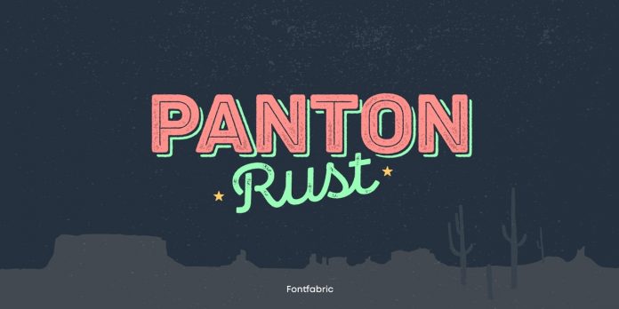 Panton Rust Font