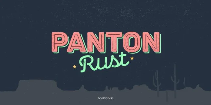 Panton Rust Font
