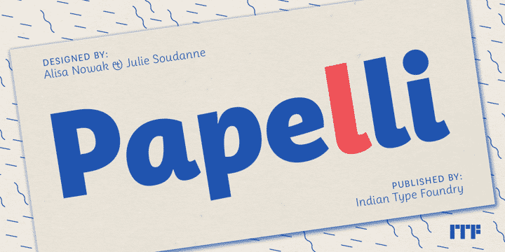 Papelli Font