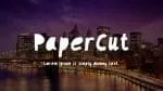 Papercut Regular Typeface