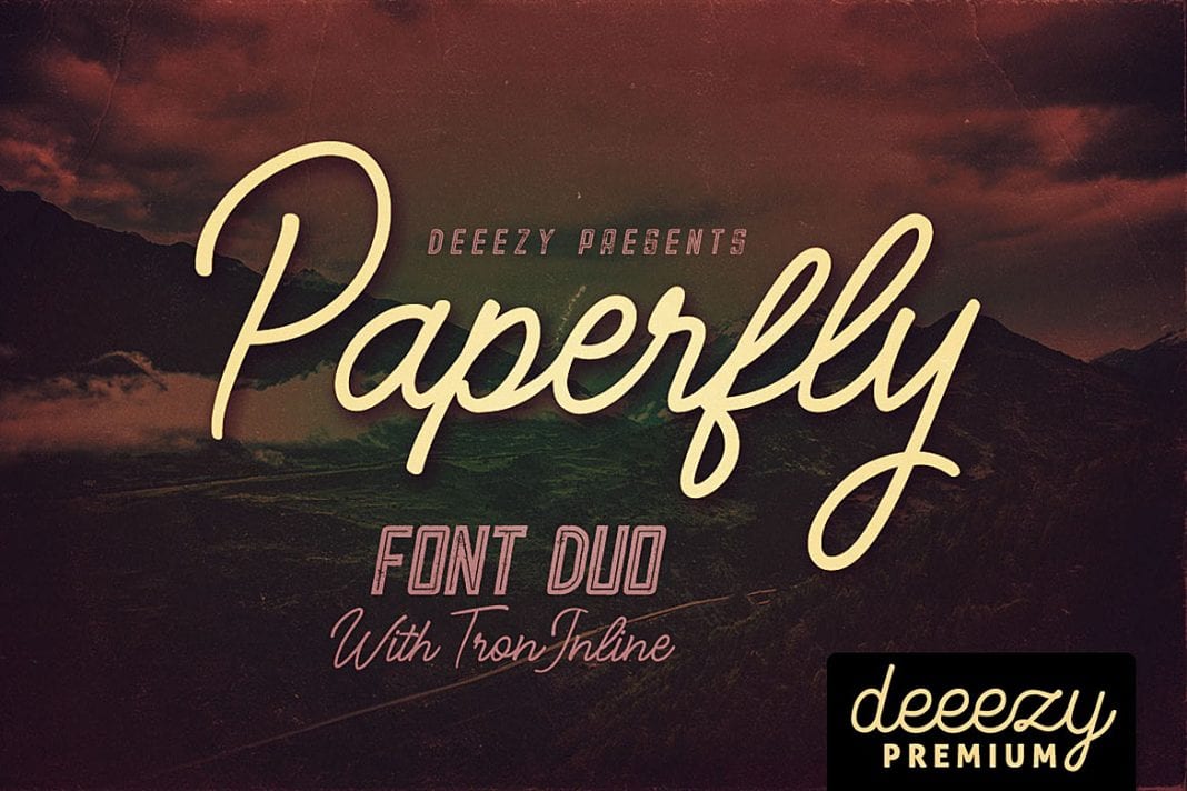 Paperfly Font