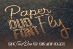 Paperfly Font