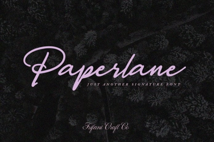 Paperlane Font