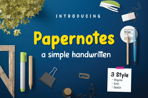 Papernotes Font