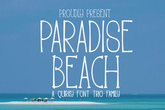 Paradise Beach Font